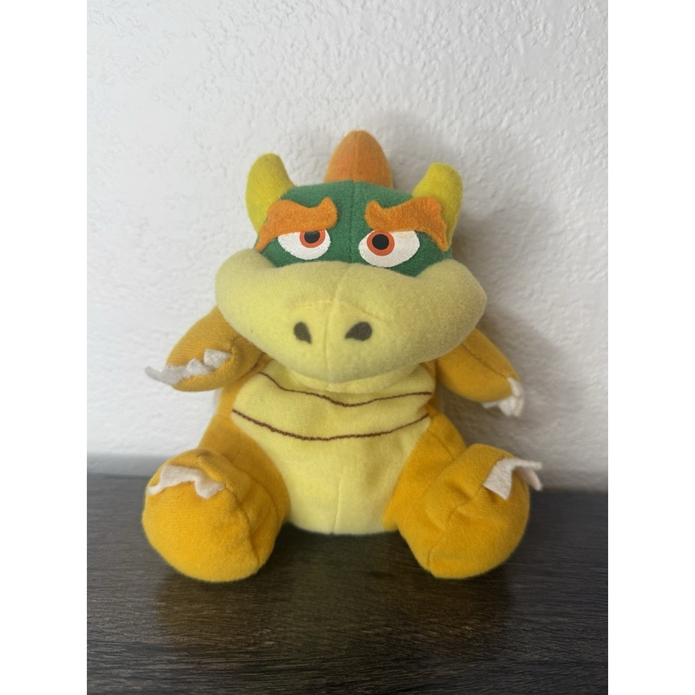 Bowser Super Mario 6" Beanbag Plush Nintendo Collectibles BD&A N64. Vintage 90s